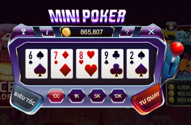 Cách chơi Mini Poker Sin88 chiến thắng trong tầm tay