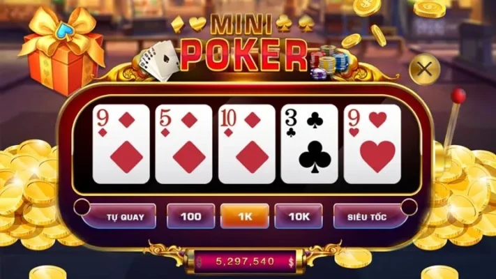 Cách chơi Mini Poker Sin88 chiến thắng trong tầm tay